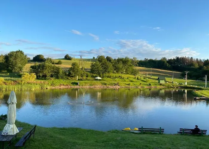 Nad Stawami Z Jacuzzi I Sauna 3 Ferienhaus