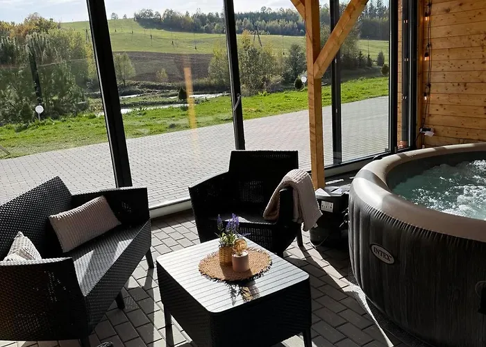Ferienhaus Nad Stawami Z Jacuzzi I Sauna 3